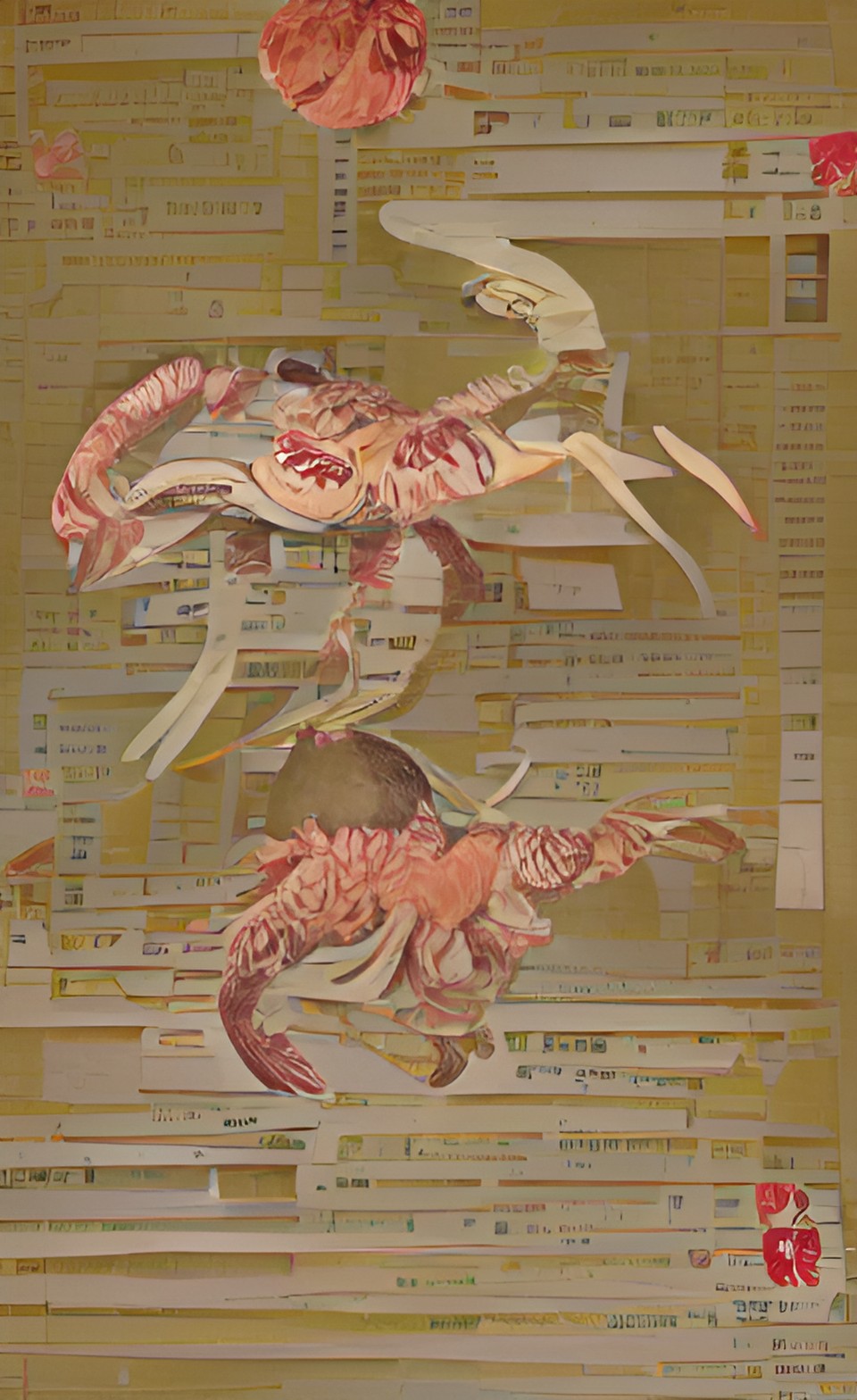 Imagen digital estilo oriental generada a partir de texto con inteligencia artificial, que representa el signo zodiacal de Sagitario.